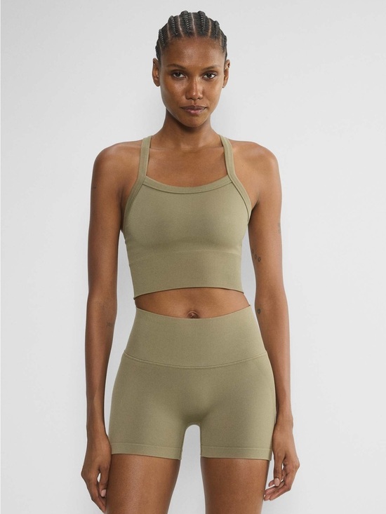 Aritzia Other - Aritzia NWT Sun-dried Olive BodyGrip™ Scoopneck Racerback Tank